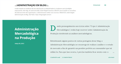 Desktop Screenshot of blog.brigati.com.br