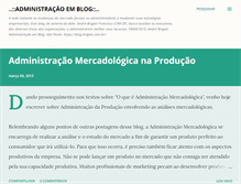 Tablet Screenshot of blog.brigati.com.br